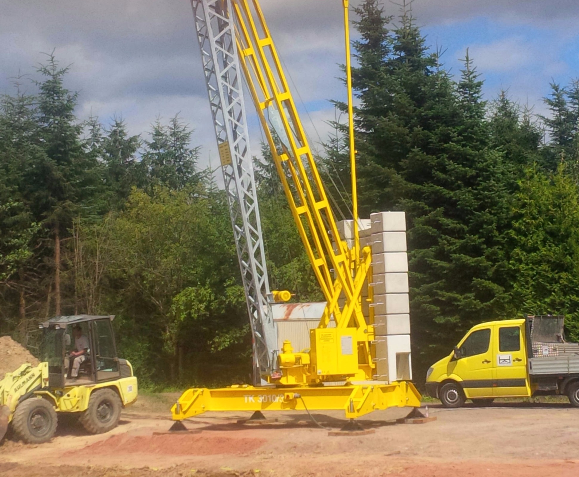 Moderne Krantechnik von Hörhammer