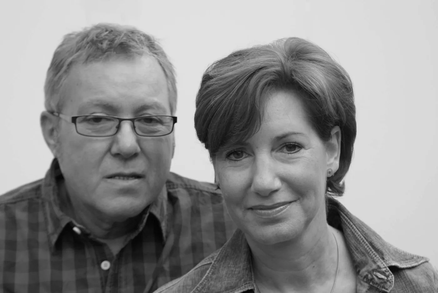 Axel und Andrea Hörhammer, Porträt in Schwarz-Weiß